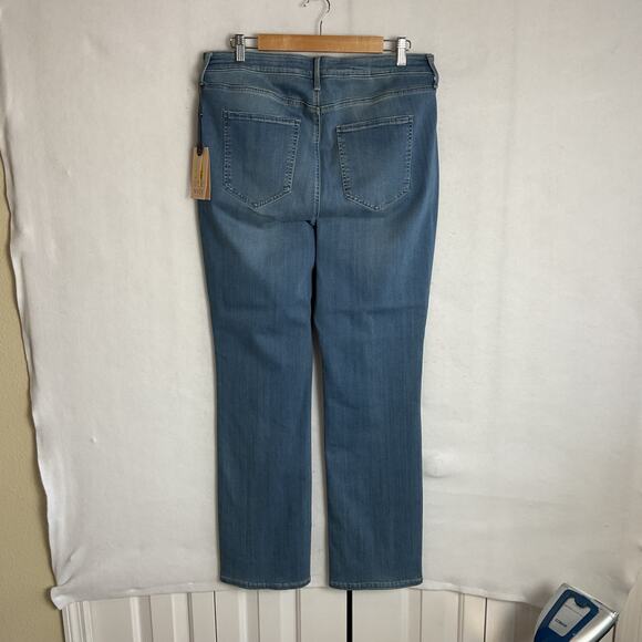 NYDJ Lovesick Slim Bootcut Sure Stretch Medium Wash 14W NWT - Picture 5 of 13